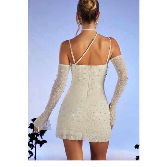 Oh Polly Dress in Ivory Size 6 - Picture 1 of 2